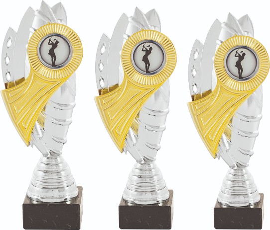 Trofeos en Pazos de Borbén