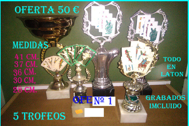 Trofeos en Almensilla